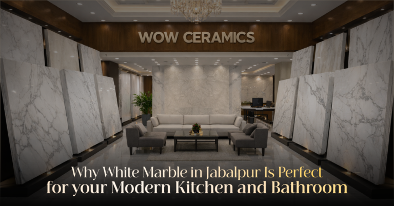 Read more about the article Why White Marble in Jabalpur Is Perfect for Your Modern Kitchen and Bathroom